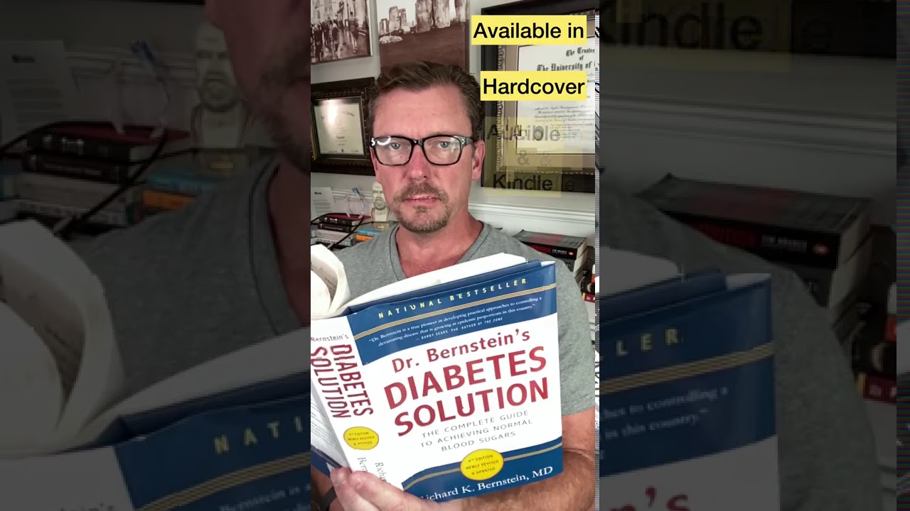 Bernstein's Type 1 Diabetes Book    #shorts
