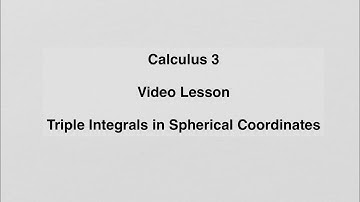 15.8 Drievoudige integralen in sferische coördinaten