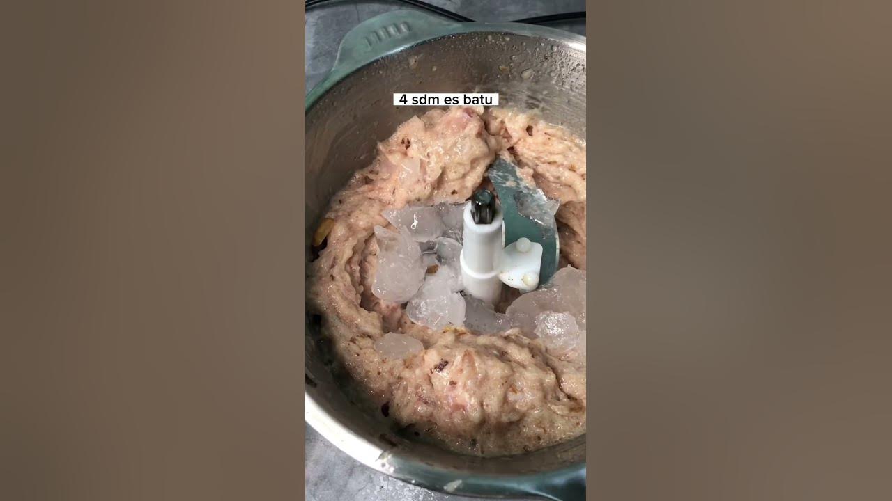 BIKIN BAKSO AYAM DAN TAHU BAKSO JADINYA BANYAK BANGETTT!  #baksoayam #tahubakso #bakso #baksoenak