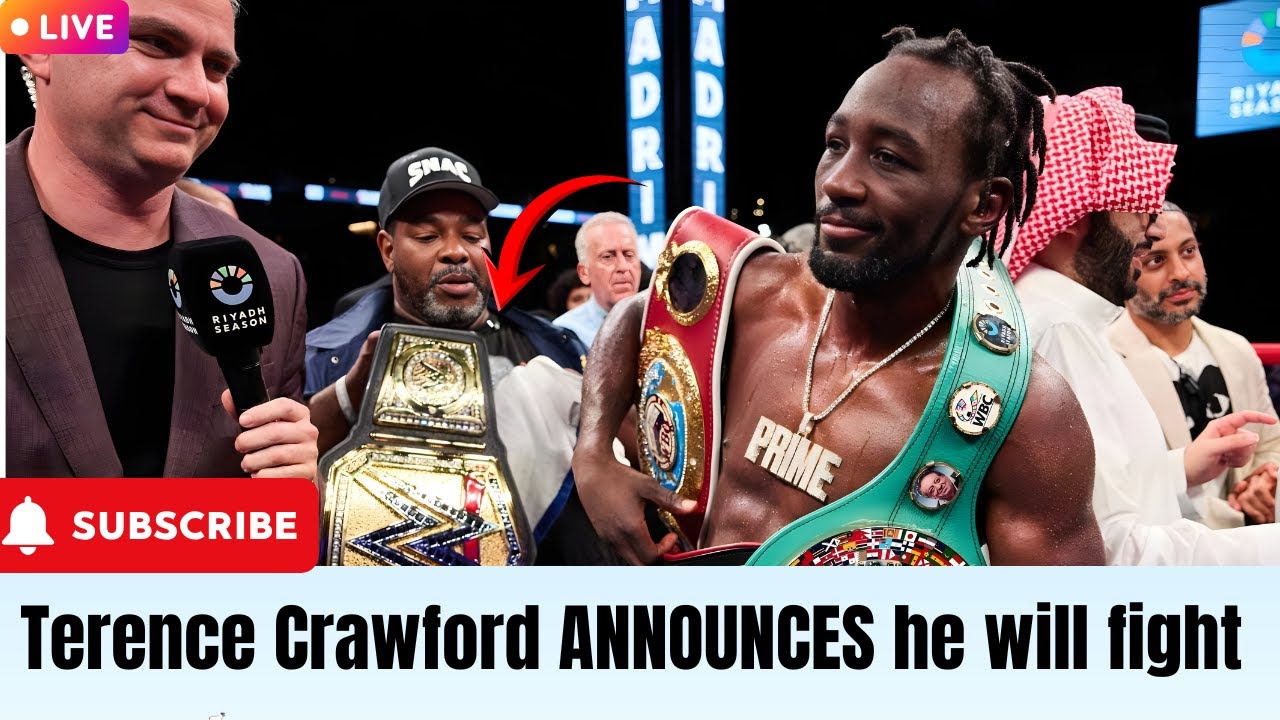 Terence Crawford ANNOUNCES he will fight Zhanibek