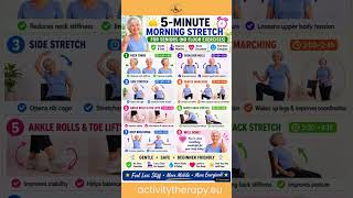 Morning Stretch for Seniors Over 65