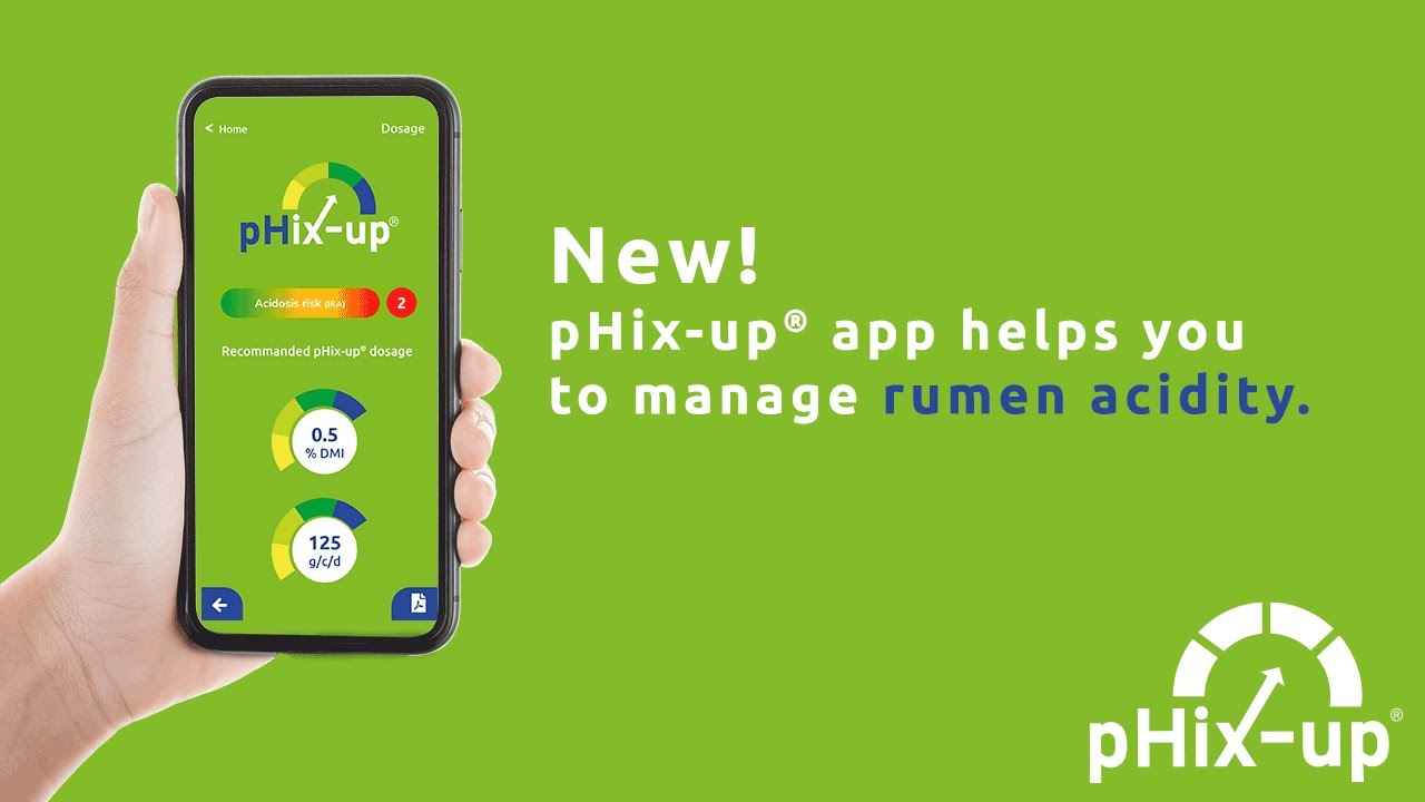 New ! pHix-up® app helps you to manage rumen acidity! - YouTube