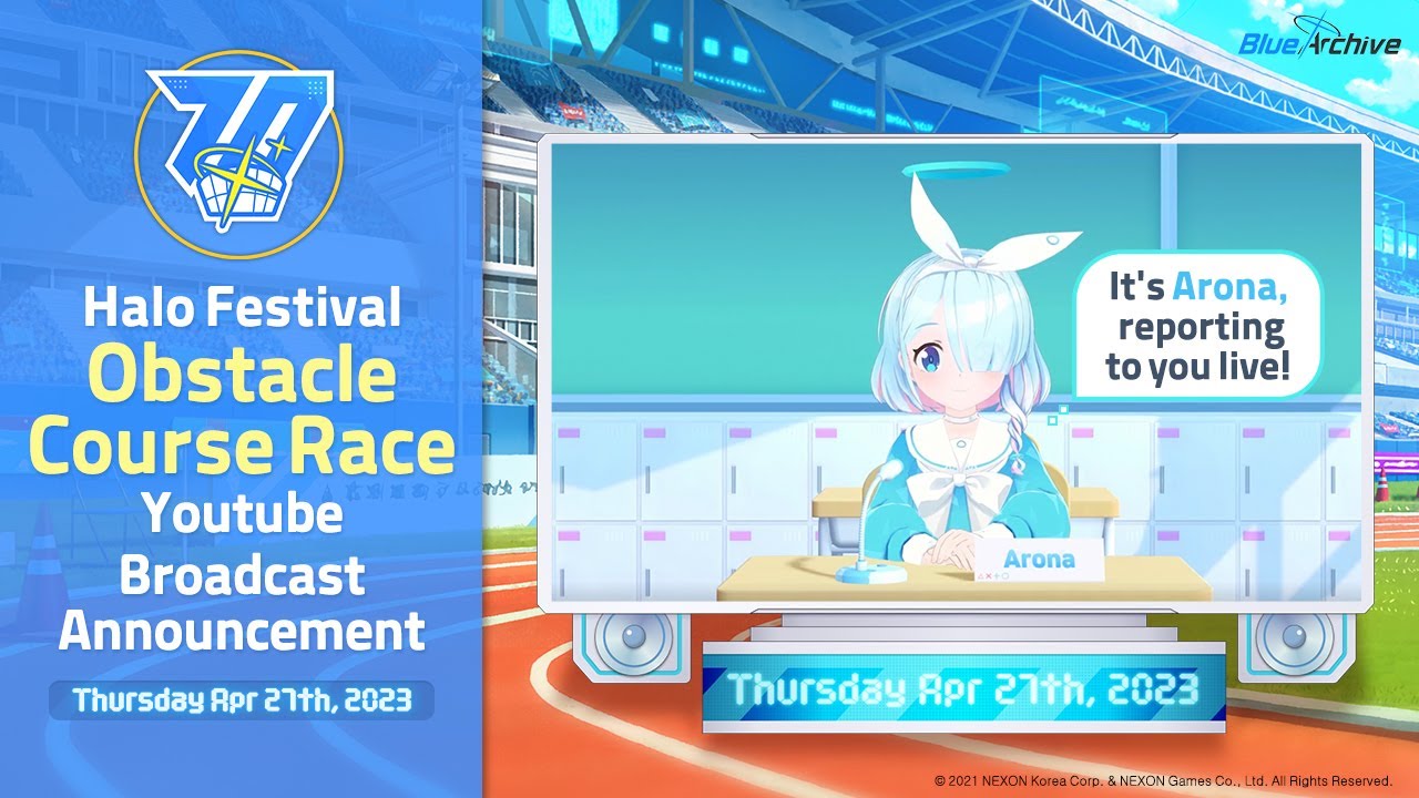 Blue Archive's Kivotos Halo Festival is now available with the launch of  the Get, Set, Go! event