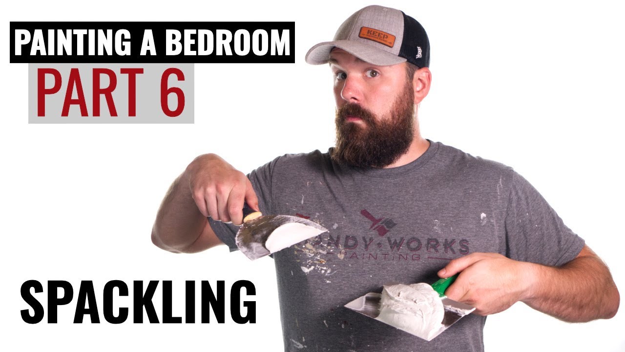 Покраска спальни | Часть 6 | Как зашпаклевать стены перед покраской