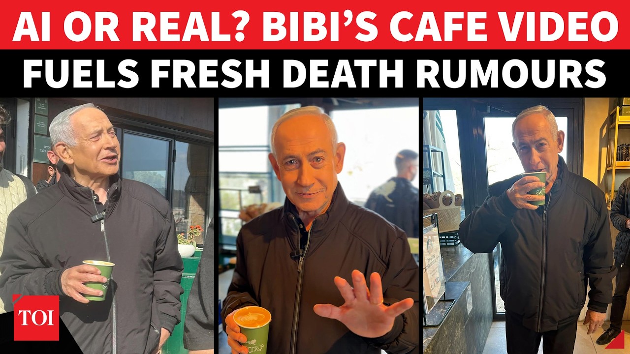 ‘That’s NOTenyahu!’: Israeli PM’s Suspicious Coffee Video Sparks More Death Rumours | ‘He’s AI Bibi’