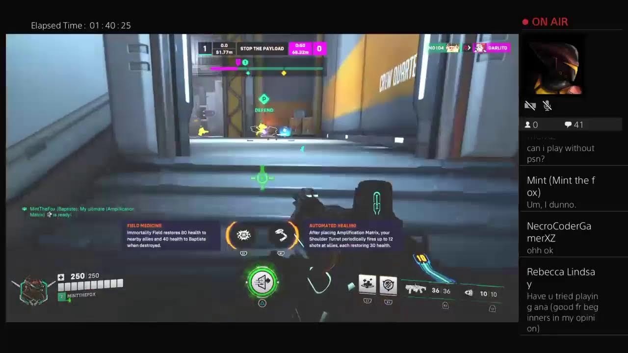 First stream | Playing OW2 - YouTube
