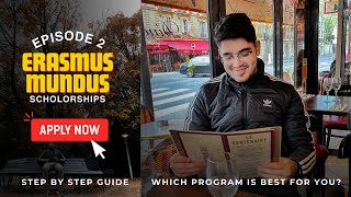 How to Shortlist & Explore Programs | Erasmus Mundus Scholarships | Episode 2 | Tips & More