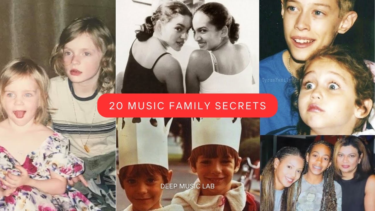 20 тайных музыкальных семейных драм, о которых вы никогда не хотели знать