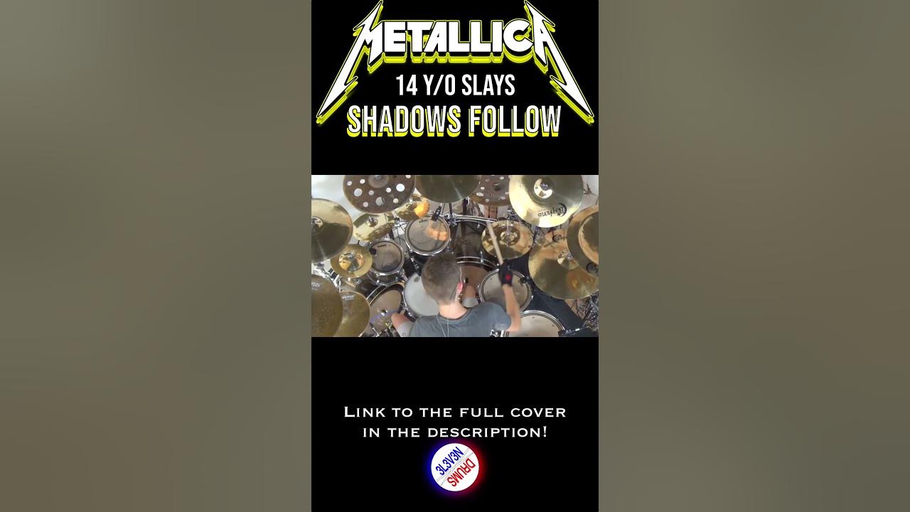 Metallica - Shadows Follow - Drum Cover #shorts 10 Metallica - Shadows Follow - Drum Cover #shorts 10