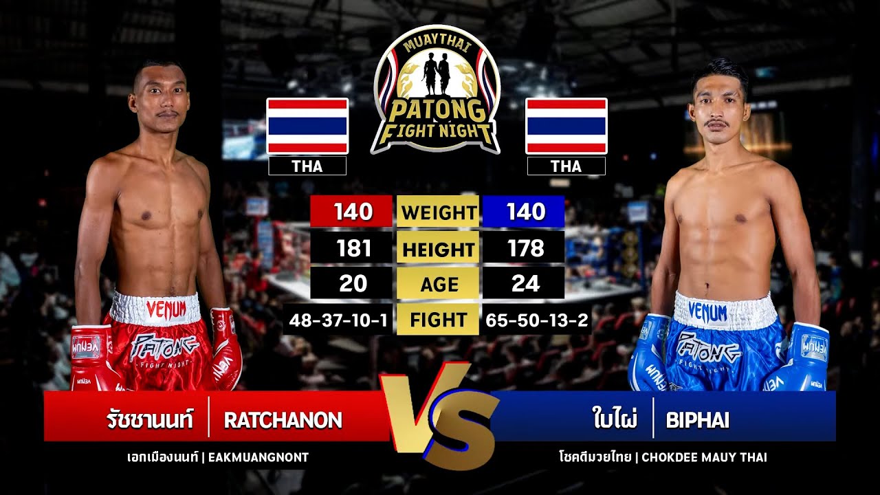 Ratchanon Ekmuangnon vs Biphai Chokdee MuayThai