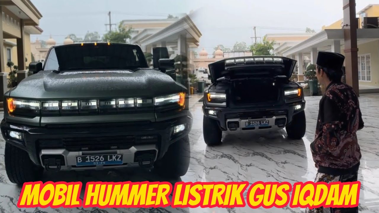 Detik Kedatangan Mobil Listrik Baru Gus Iqdam Di Markas, ( Seng Panas Kalungan Kulkas 2 Pintu 😂 )
