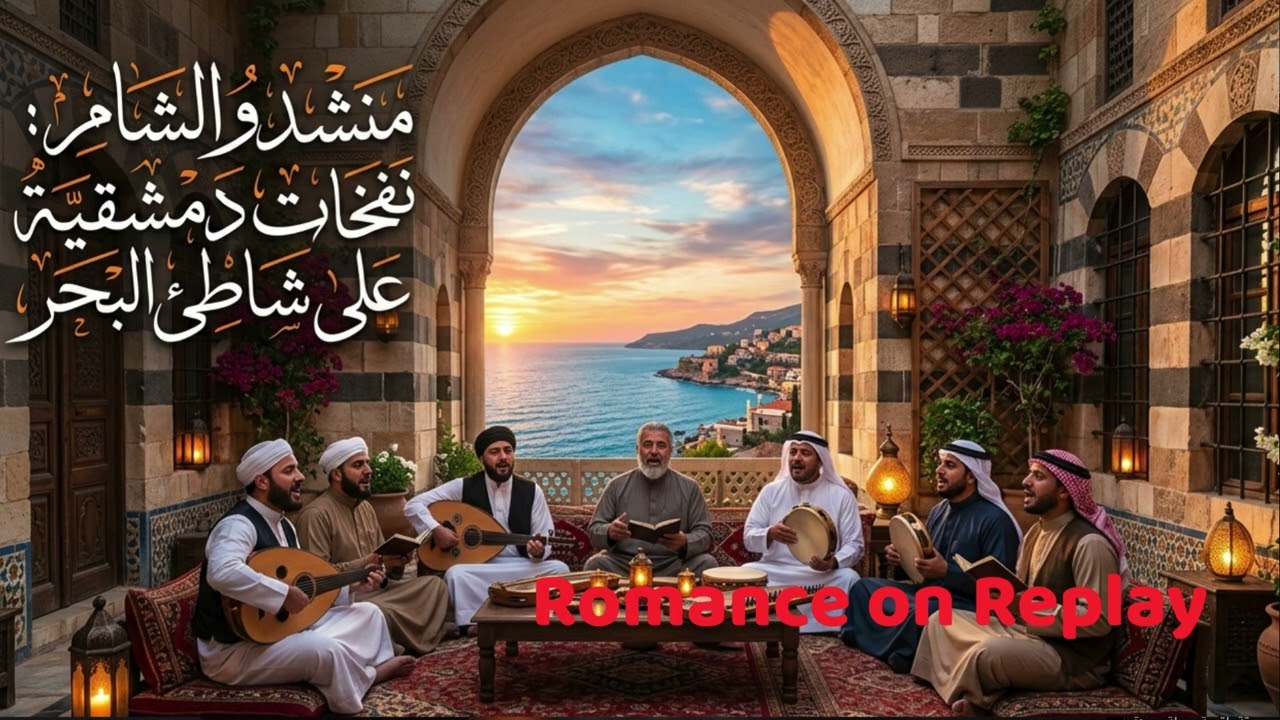 عندما يبكي الحجر طرباً.. منشدو دمشق يزلزلون القلوب أمام سحر المحيط.