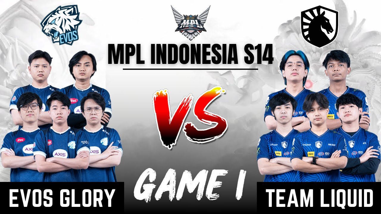 EVOS VS TLID | EVOS GLORY vs TEAM LIQUID ID GAME 1 | MPL ID S14 | ENGLISH - Week 2 Day 1