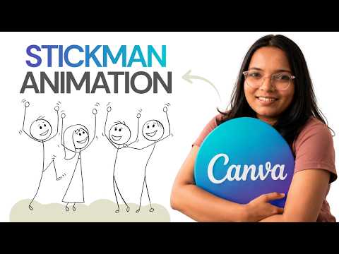 How to Create Stickman Animation with Canva (VERY EASY Method!)