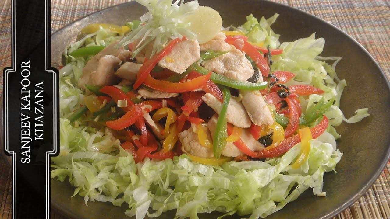 Chicken With Mint Salad