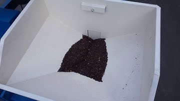 carob seed cleaning machine video