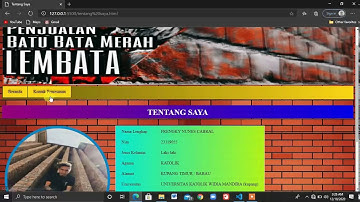 Membuat Website Penjualan Online Menggunakan HTML, CSS, JAVASCRIPT dan PHP MySQL. part 2.