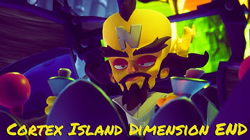 Crash Bandicoot 4 4K60fps Walkthrough Gameplay ENDING - Cortex Island Dimension (No Commentary)