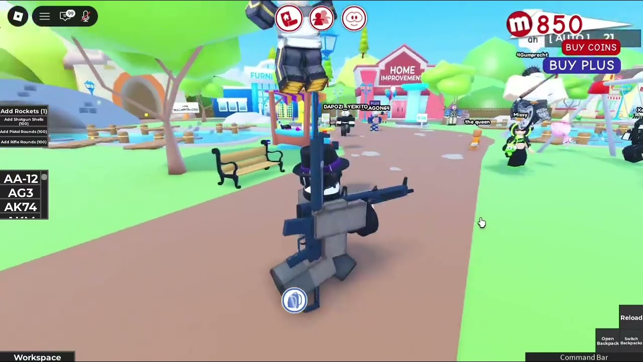 Stummy Guns In Meepcity