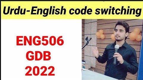 ENG506 GDB 1 solution 2022 | ENG506 Solution of GDB 2022
