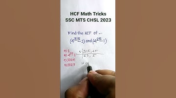 HCF Maths Tricks| Lcm Hcf Shortcuts -530 | Math for RRB Group D SSC CGL SSC MTS GD |