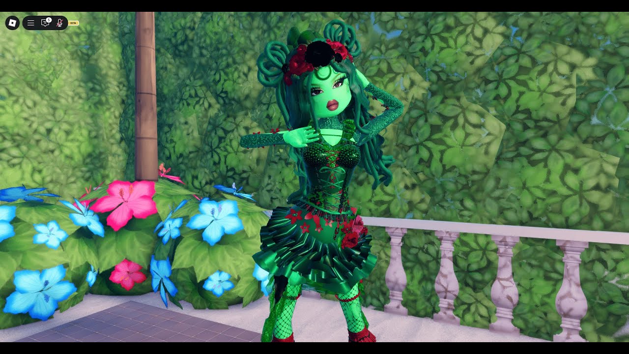 Natures BEAST?! Create This Plant Monster Look in Dress to Impress!