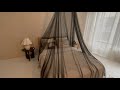 Black Conical Mosquito Net 2 Opening Bed Canopy For Single To King Sized Beds Black Conical Mosquito Net 2 Opening Bed Canopy For Single To King Sized Beds