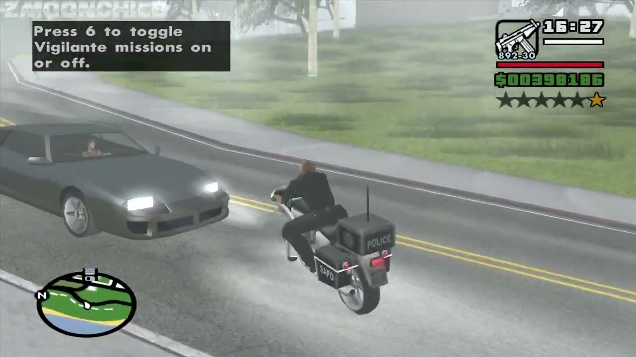 Yay Ka-Boom-Boom with a 4 Star Wanted Level - Syndicate mission 10 - GTA San Andreas