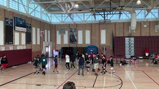 Volleyball Fallon vs Harvest Park Finals, last point