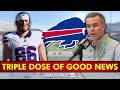 Buffalo Bills Get Triple Good News 🏈