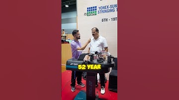 Meet the man who’s seen it all — from wooden rackets to modern graphite! | Inside the stringing zone