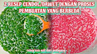 TINGGAL PILIH MANA YANG MENURUT KALIAN SIMPEL ‼ RESEP CENDOL DAWET ASLI DARI PEDAGANG