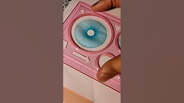 count the number of circles drawn by pen in total??? #youtubeshorts #spirograph #viral #okeyornot