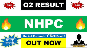 NHPC Q2 Results 2026 | NHPC Results Today | NHPC Share News Today | NHPC Share News 