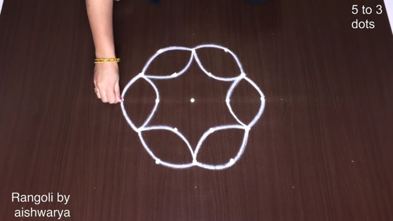 Daily Rangoli Designs Easy Small