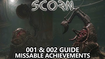 Scorn - 001 & 002 Achievement Guide (All Missable Achievements) - Sliding Puzzle Solution