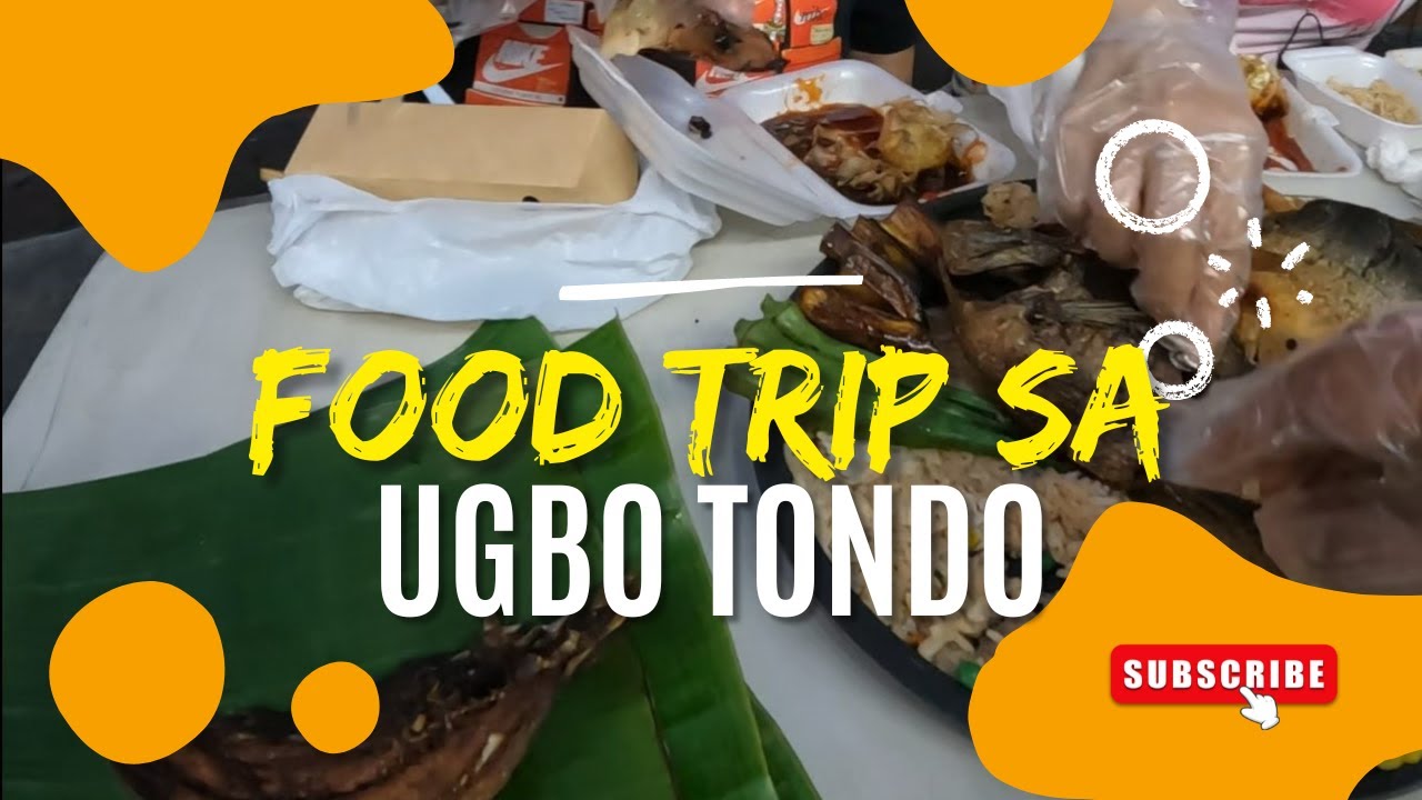 Filipino Street Food Ugbo Tondo Manila Kain Muna Tayo Youtube