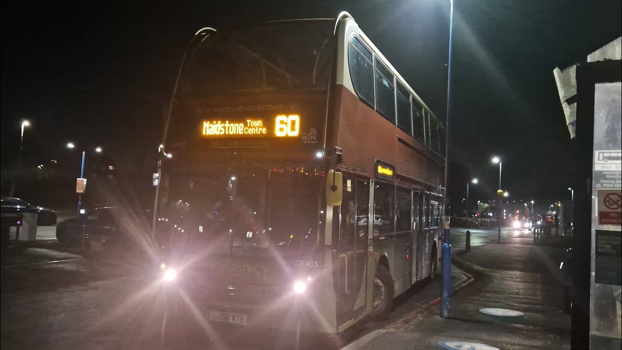 Nv-Venture DE405 LJ56VTE Bus Route 60 | ADL Enviro 400 ZF Trident Euro ...