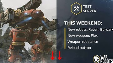 WAR ROBOTS NEW TEST SERVER 3.7.2 (434)   DETAILS