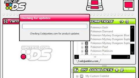 Adding Action Replay Codes for Pokemon using Code Manager
