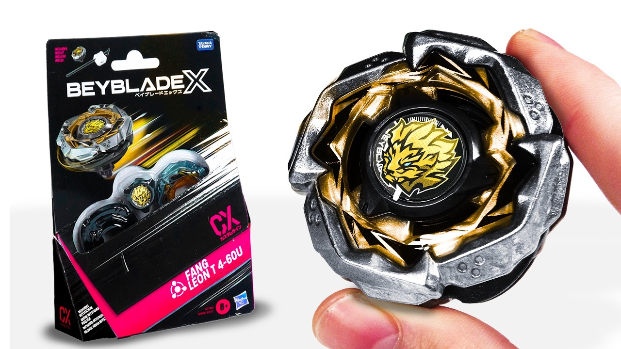 HASBRO WAVE 7 IS SPECIAL! Fang Leon T4-60U Beyblade X Unboxing