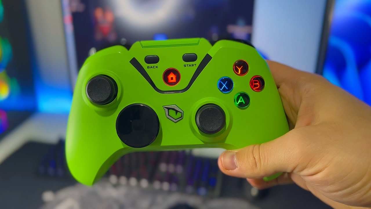 YEŞİL CANAVAR GAMEPAD ( Monster Pusat Clutch Gamepad ) YouTube