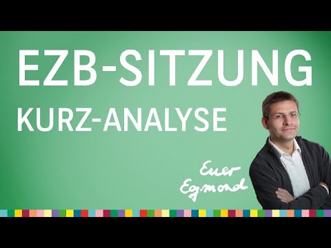 EZB: Leitzins-Erhöhung - Kurzanalyse mit Egmond Haidt
