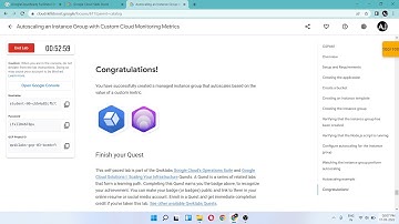 [NEW] - Autoscaling an Instance Group with Custom Cloud Monitoring Metrics - [GSP087]