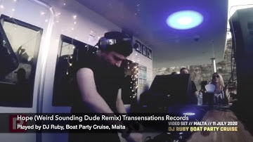 DJ Ruby Live at Boat Cruise Party, Malta July 2020