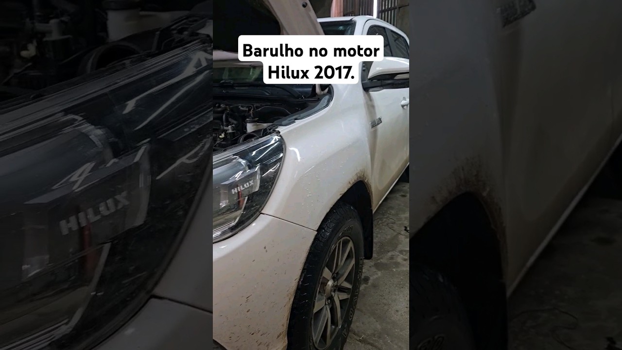 Barulho de rolamento motor da Hilux 2017. - YouTube