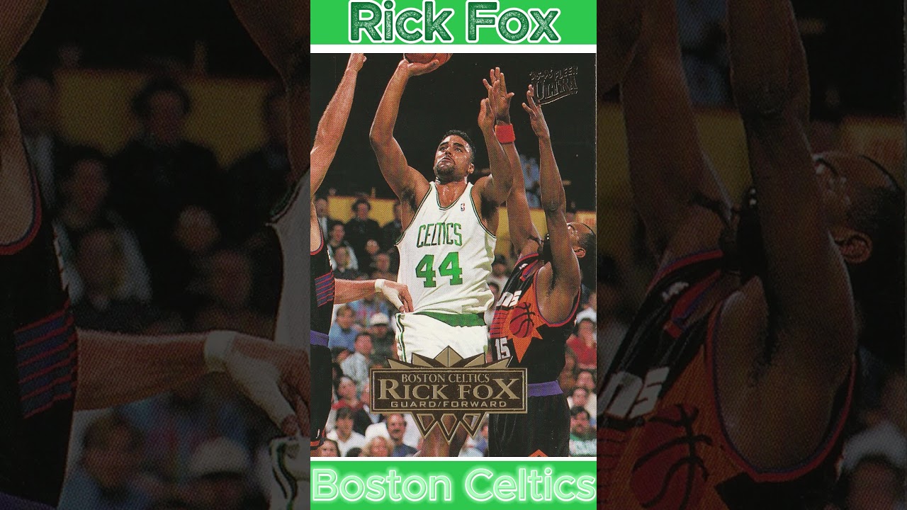 Rick Fox NBA Basketball Cards, Boston Celtics.  Jonas Jerebko!  Bruce Bowen!