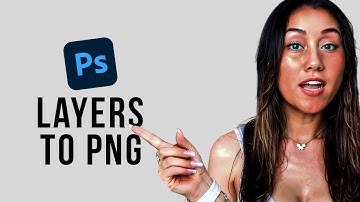 how to export all layers as separate png in photoshop