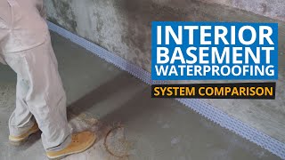 Interior Basement Waterproofing Comparison by American Dry Basement Systems 51,972 views 2 years ago 3 minutes, 24 seconds