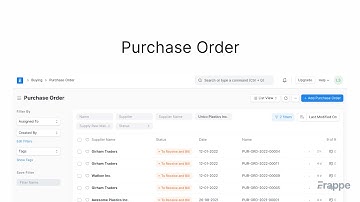 Purchase Order | ERPNext